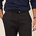 Amazon Essentials Men's Relaxed Joggers Sweatpants, Fleece, Comfortable Fit, Black, Small