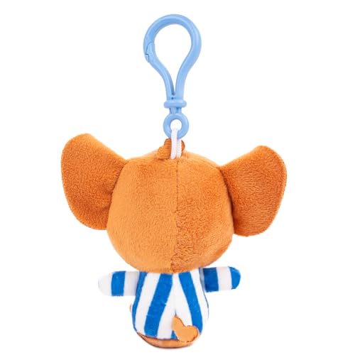 Image of Mirada Official Tom & Jerry Hanging Jerry Soft Toy - 12cm | Cute & Lightweight Plush Keychain for Kids, Girls & Boys | Adorable Mini Stuffed Character for Bags, Gifting & Collectible Fans