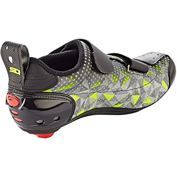 SIDI T-5 Air Chaleco de Ciclismo, Hombres, Gris Amarillo y Negro, 40 EU