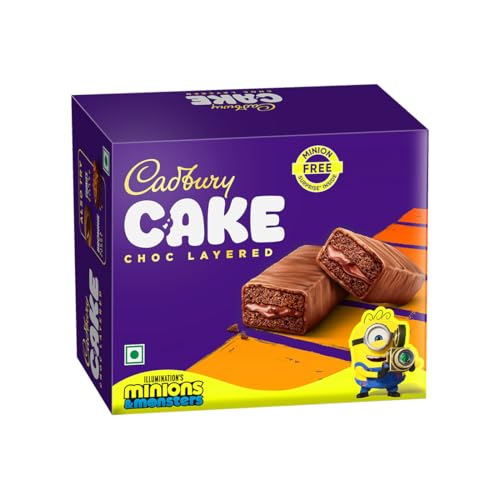 Image of Cadbury ChocLayered Cake Minion Pack, 114 g