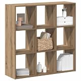 Polyvalente, cette bibliothèque peut être utilisée comme séparateur d'espace, s'adaptant à différents environnements pour créer des zones de rangement fonctionnelles.