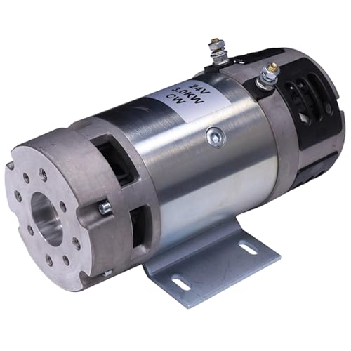 Image of New 24V Electric Hydraulic Motor 123477 106576 220856 123477AA 435-969 11.216.146 IM0251 Compatible with Skyjack SJIII3015 3215 3219 3220 3226 4626 4632