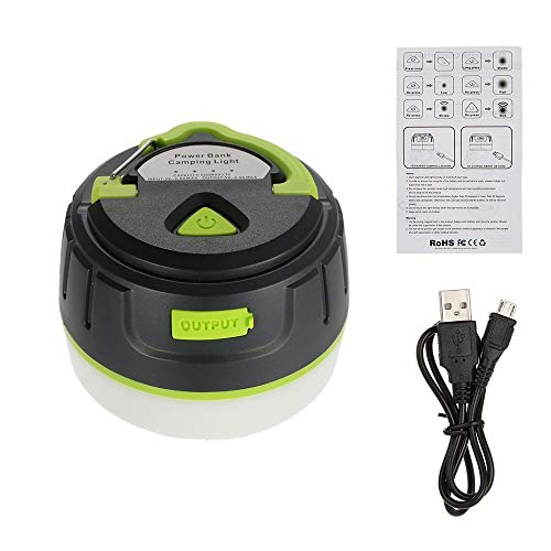 SP-Cow LED Camping Lantern, Mini Portable Rechargeable Tent Light, 5200mAh Power Bank, IP65 Waterproof, USB Rechargeable Camping Lamp, Magnetic Night Light Emergency Light for Camping, Hiking - Image 8