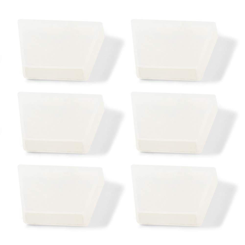 Speedwox White 6 Pcs Replacement Rubber Tips Kit For Glass Breaking Pliers Key Fob Pliers Flat Jaws For Key Fob Hardware Install And Stained Glass Work Supplies And Tools