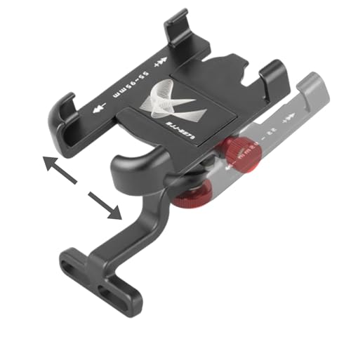 Supporto per telefono per bicicletta, supporto per smartphone per moto elettrica tutto terreno, supporto anti-scivolo girevole a 360° per navigazione, scooter e ciclomotore