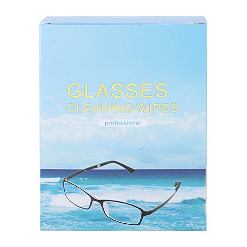 Lens Clean Vochtige Doekjes, 100 PCS Glas Hars Lens Clean Vochtige Doekjes Reiniging Desinfectie Antibacterieel - Afbeelding 4