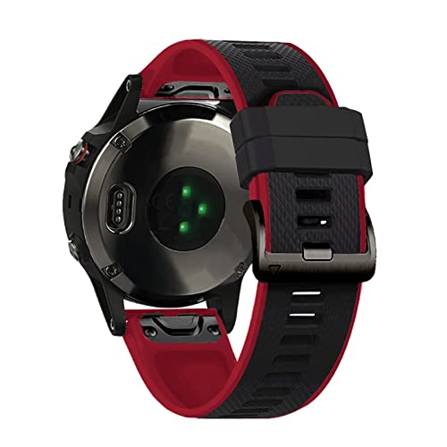 Bracelet silicone 22mm à libération rapide couleur agate pour montre Fenix 7