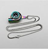 La joyería de moda de estilo punk rock para hombre con collar de acero inoxidable es adecuada para todo tipo de ropa y ocasiones. Se puede utilizar con cualquier tejido del armario, como B. Ropa entallada, camisas casuales, de hombre, etc., ¡para que tengas un bonito look!