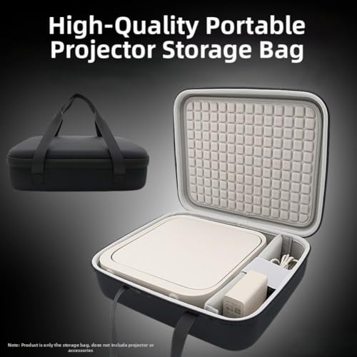 Miniatura 8 de Bolsa De Transporte Para Proyector Xgimi Z9x 4k Con Interior Acolchado Y Divisor Modular Para Accesorios