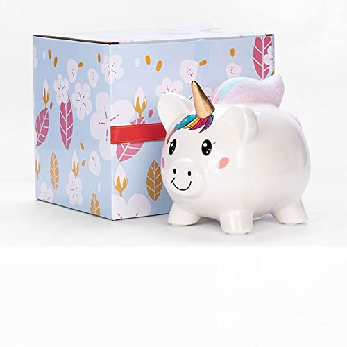 Banki pieniędzy Pieniądze Pudełko Figurki Zwierząt Monety Pudełka Figurki Kids Christmas Gifts Home Decor Cute Piggy Bank Piggy Banks (Color : 1pc)