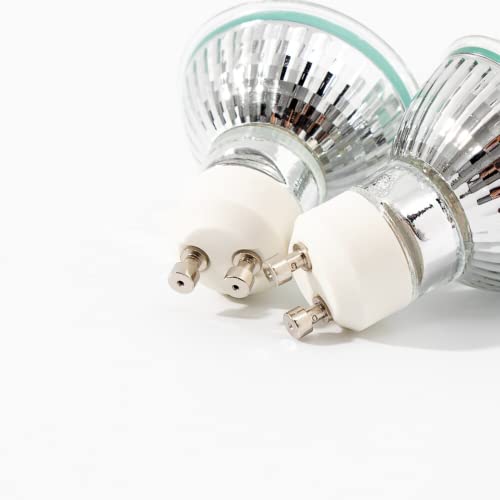 Ligcas Halogen Light Bulbs For Candle Warmer, 50Watt Dimmable Gu10 Bulbs, Mr16 Halogen Bulb For Track & Recessed Lighting, Dimmable, High Brightness With Glass Cover, Long Lifespan #TOP4