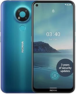 Nokia 3.4 6.39 Inch Android UK SIM-Free Smartphone with 3GB RAM and 32GB Storage (Dual SIM) - Fjord (Renewed)