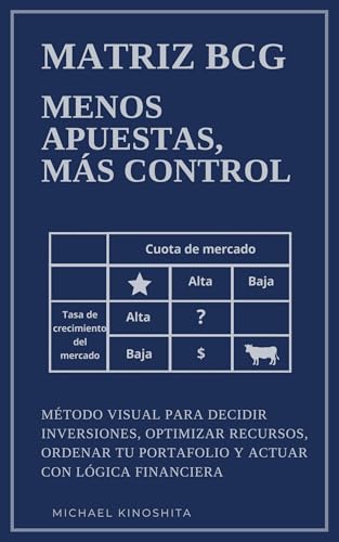  Matriz BCG. Menos apuestas, más control: Método visual para decidir inversiones, optimizar recursos, ordenar tu portafolio y actuar con lógica financiera (Spanish Edition)