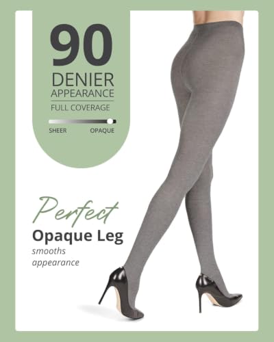 Image of MeMoi Brooklyn Flat Knit Sweater Tights for Women, Cotton Blend XS-6X