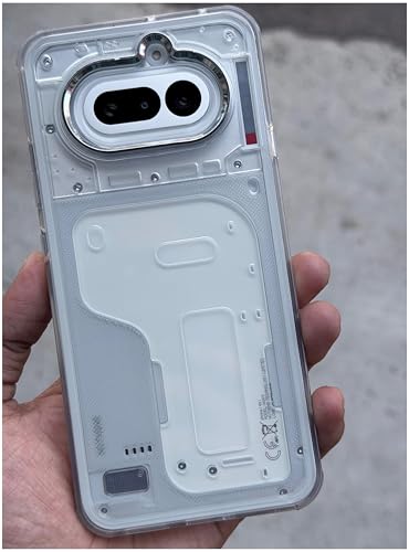 Image of NIUKIN Transparent Slim-Fit Soft Back Case for Nothing Phone 4a 5G | 360 Degree Protection | Silicon Shockproof Cover
