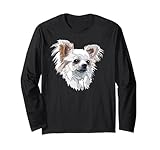 Regalo de chihuahua para mujeres, mamá, madre, niña, mamá, madre de perro, madre de perro, madre chihuahua, niña chihuahua, madre chihuahua, madre chiwawa, niña chiwawa, papá chihuahua, padre chihuahua, padre chihuahua, el padre del perro y amante de pelo largo chihuahua blanco.