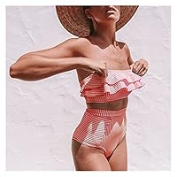Vrouwen bikini sexy hoge taille badpak strand badmode vrouwelijke zomer badpak kopen vanaf een prijs van 11