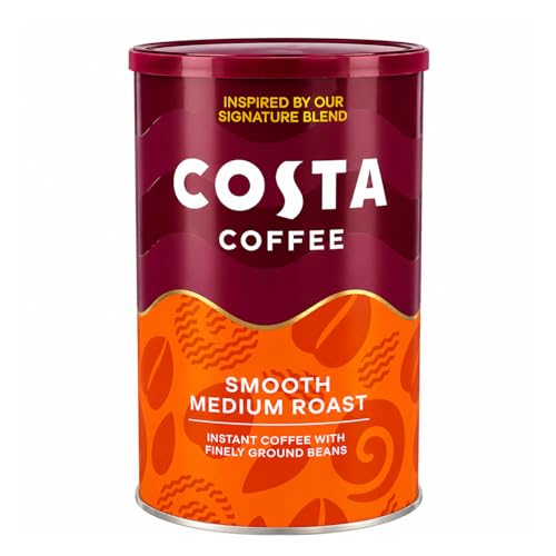 Costa Instant Smooth Medium Roast Coffee 100g
