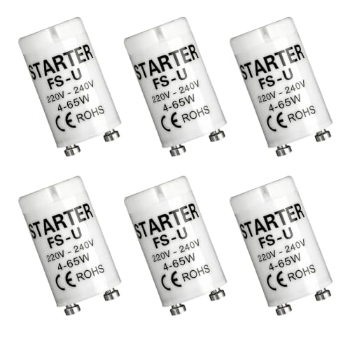 Image of Zosoo Fluorescent Light Starter 4-65W 220-240V FS-U 6 Pack