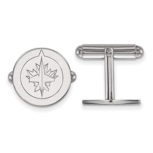 Winnipeg Jets Cufflinks (Sterling Silver)