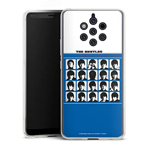 DeinDesign Coque en Silicone Compatible avec Nokia 9 PureView Etui Silicone Coque Souple A Hard Day’s Night Musique The Beatles - Les Beatles, Paul McCartney, John Lennon, RIngo Starr, George Harrison DeinDesign Coque en Silicone Compatible avec Nokia 9 PureView Etui Silicone Coque Souple A Hard Day's Night Musique The Beatles