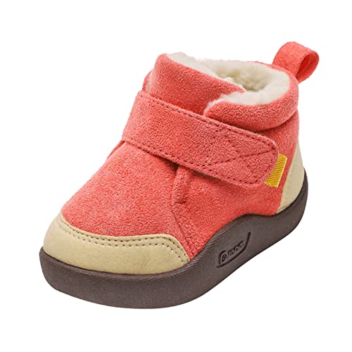 Baby Sneaker Jungen 20, Warm Gefüttert Anti-Rutsch Flats...