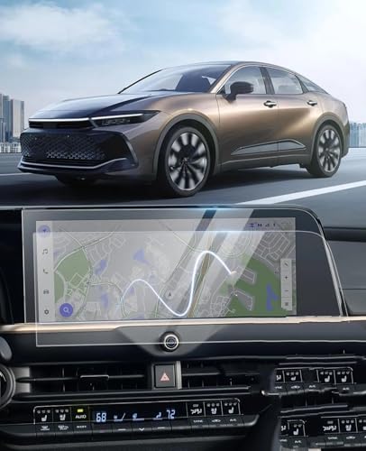 Verre trempé 12.3 pouces de qualité premium pour écran de navigation Toyota Crown 2023 2024