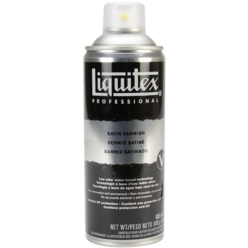 Liquitex 3950030 Professional Spray Varnish 12-Oz, Satin #TOP3