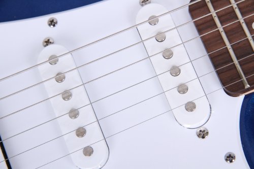 Yamaha Pacifica 012 Guitare Électrique Dark Blue Metallic – Guitare électrique d’étude – 4/4 Guitare idéal débutant - Les Beatles, Paul McCartney, John Lennon, RIngo Starr, George Harrison Yamaha Pacifica 012 Guitare Électrique Dark Blue Metallic – Guitare électrique d'étude – 4/4 Guitare idéal débutant – Image 8