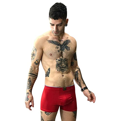 Cueca boxer adulto microfibra lisa para revender Cor:Sortido;tamanho:M