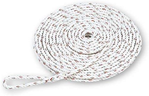 Amazon スパンエステル係船ロープ 10fmm 10m 片側アイ加工済 破断強度12kg Qr7 Ysk 000 041 車 バイク 車 バイク