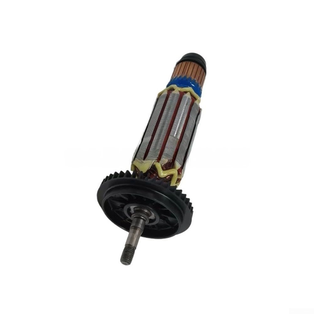 Rotor de armadura de repuesto para amoladora angular DWE8300 DWE8310, alambre de cobre diseñado para tolerancias de equipos originales, mecanizado de precisión, robusto y fácil