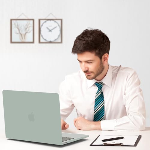 Funda MacBook Air 13 A2337 carcasa rígida con protector teclado 6