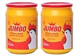 Jumbo Chicken Stock Powder 1kg | PACK OF 2 | HALAL | Bouillon de Poulet | Chicken Bouillon Powder | Premium Quality.