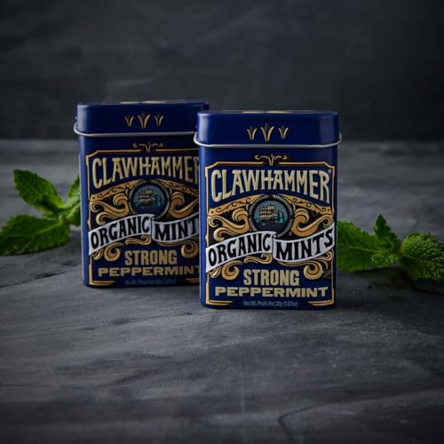 Clawhammer Organic Mints (Strong Peppermint)