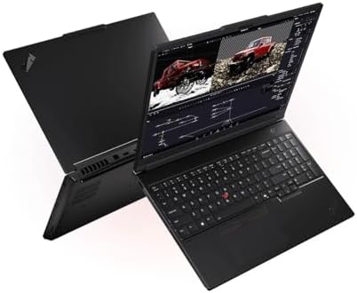 Lenovo ThinkPad P16 Gen 3 16" AI Mobile Workstation – Intel Core Ultra 9 275HX, NVIDIA RTX PRO 4000 16GB GPU, 64GB DDR5 RAM + 4TB PCIe NVMe SSD, 16" 4K WQUXGA (3840 × 2400) 800-Nit Display, Win11 Pro - 1