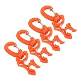 Sicurezza incrollabile: le fascette stringitubo per immersioni tengono saldamente il tubo flessibile a bassa pressione del bc, fungendo da affidabili fermatubo e riducendo il rischio di dislocamento durante le immersioni, gancio per tubo flessibile da immersione, fascetta stringitubo del regolatore