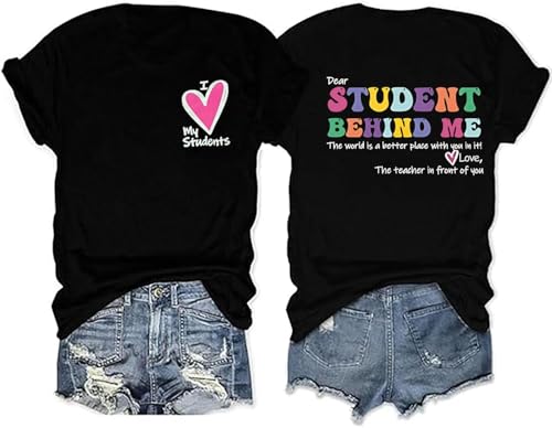 Teacher Tshirts Women Dear Student ...