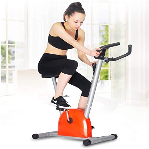 Image of Indoor Exercise Bike Adjustable Fitness Bike Professional Exercise Cycling Bike Ribbon Drive Mute Indoor Sports Bike - for Home Office Gym