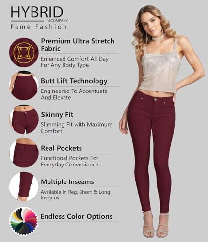 Image of Hybrid & Company Women's Stretch Denim Jeans