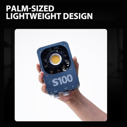 Lámpara de luz suave COB para cámara DSLR con ajuste de temperatura bicolor 6