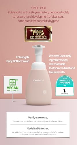 Probiotics-Lacto-Baby-Bottom-Wash-Diaper-Baby-Wash-pH-Balanced-Foam-type-Unscented-Vegan-certified-ingredients-Sensitive-Skin-845-fl-oz-Portable-101-fl-oz-Made-in-Korea