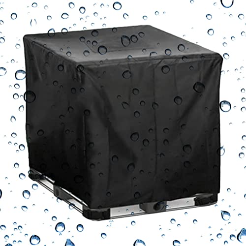 Housse pour réservoir d'eau pluie IBC : protection 48 bâches haute densité - 6