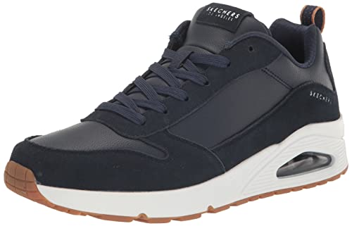 Skechers Men's UNO-STACRE Sneaker, NVY, 11.5