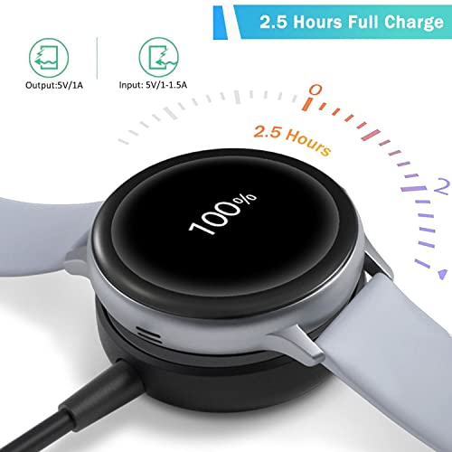 for Samsung Galaxy Watch 7 Charger, Ukiism USB C Charging Cable Dock Compatible withGalaxy Watch Ultra/7/6/6 Classic/5/5 Pro/4/4 Classic/3/Active 2/Active 1-3.3FT Magnetic Charging Dock