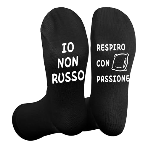 Gishnia Regalo Uomo Compleannno,Idea Regalo Festa Del Papà,Divertenti Calze,Personalizzato Regali Natale Papa Nonno Lui Fidanzato Amico Zio Figlio,Regalo San Valentino 30 40 50 60 Anni Uomo