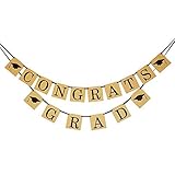 CONGRATS GRAD Banner Sign - Perfect Graduation Decorations - Graduation Party Supplies for Grad Party