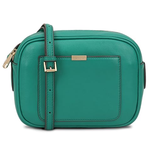 Sac en cuir véritable Paul Costelloe Sazava aux finitions dorées de prestige