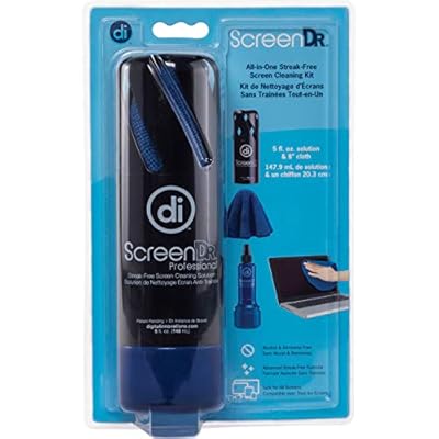 Allsop Digital Innovations ScreenDr Professional 5 oz Screen Cleaning Kit for TV / Monitor / Laptop / Tablet / Smartphone, Black, 7.3" x 3.5" x 3"