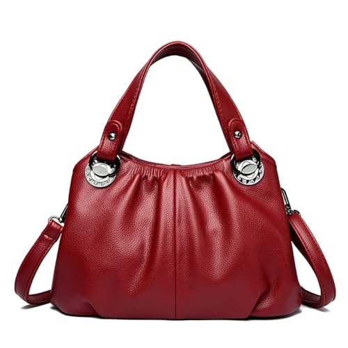 Top Handle Satchel Handbag for Women PU Leather Crossbody Bag Designer Tote Handbag Roomy Work Bag Shoulder Purse